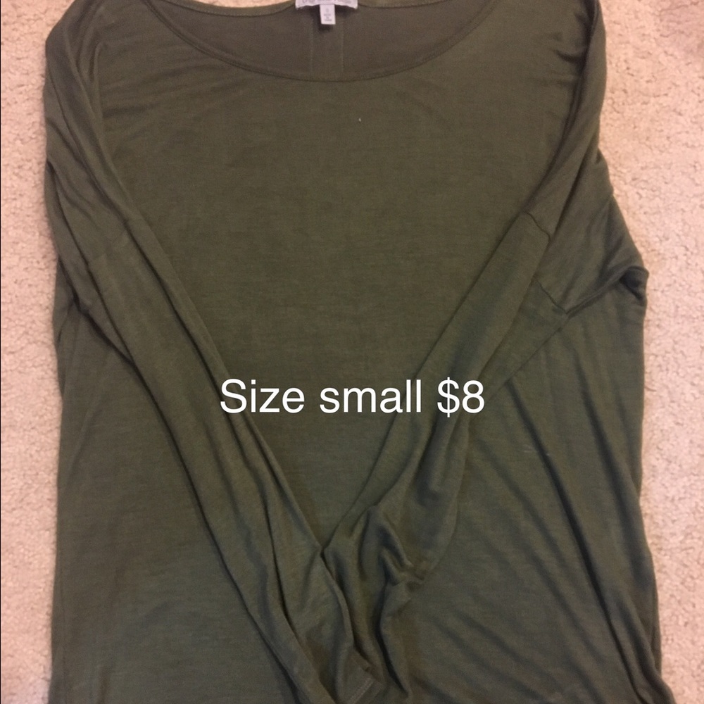 Green light zipper shirt