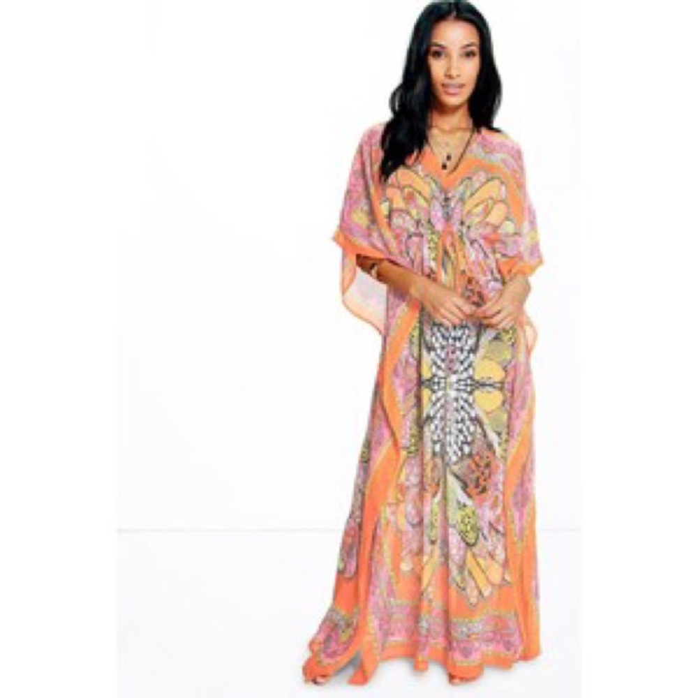 maxi beach cover up
