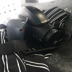 Olympus 35mm camera.
