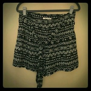 Geometric Print Shorts