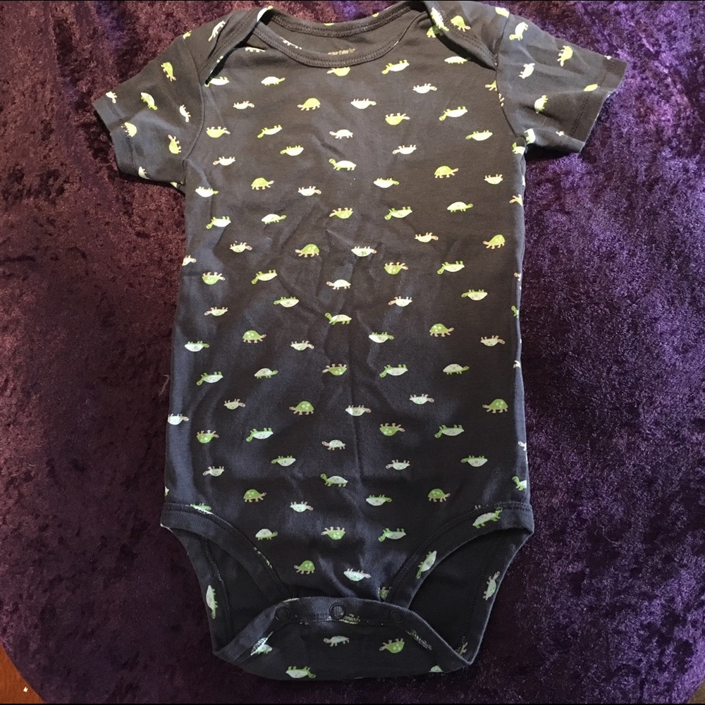 2 for $5 when bundled! 24 mo blue turtle onesie