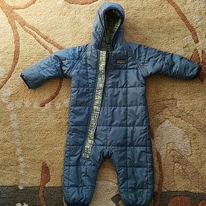 Reversible Patagonia baby bunting 0-9 months