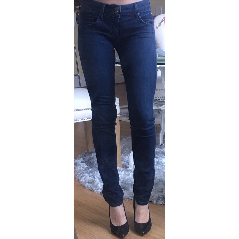 Hudson Jeans Collin Mid-Rise Skinny Size 25
