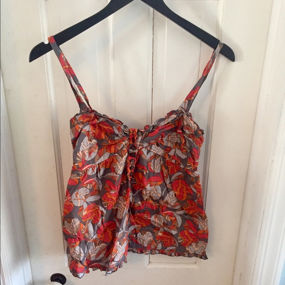 Urban Outfitters Retro Floral Tank