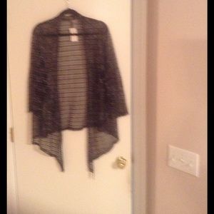 Chico's Sheer coverup. NWT very pretty.