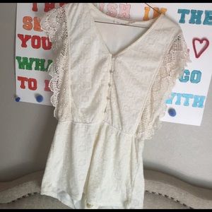 Lace Romper•