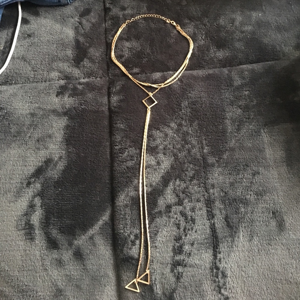 Gold layered choker