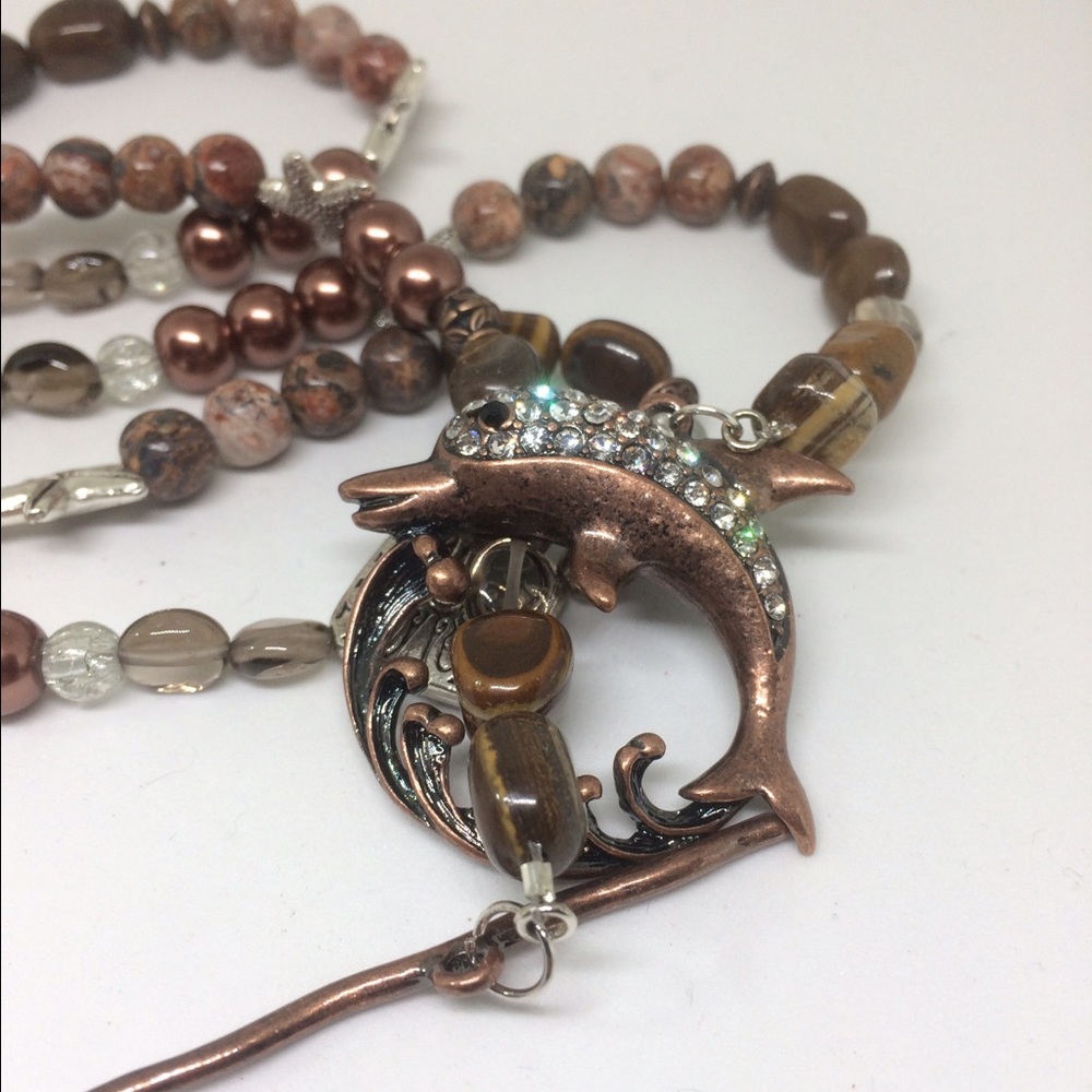 ✅REDUCED ✅‼️💥🐬 ‼️BRONZE DOLPHIN SIDE CLOSURE 🐬 - Picture 5 of 7