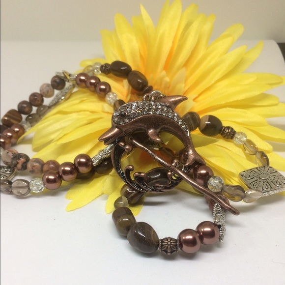 ✅REDUCED ✅‼️💥🐬 ‼️BRONZE DOLPHIN SIDE CLOSURE 🐬 - Picture 2 of 7