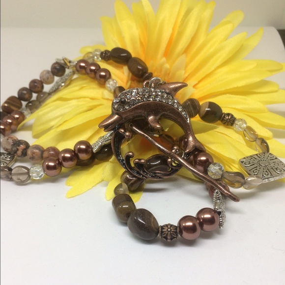 ✅REDUCED ✅‼️💥🐬 ‼️BRONZE DOLPHIN SIDE CLOSURE 🐬 - Picture 7 of 7