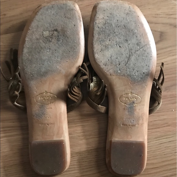 Prada fringe slides - Picture 2 of 2