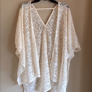 Lace Oversized Kimono