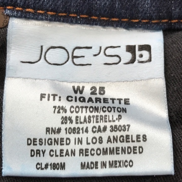 Joe's Cigarette Jeans - Picture 7 of 8