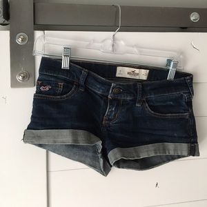 Hollister denim shorts