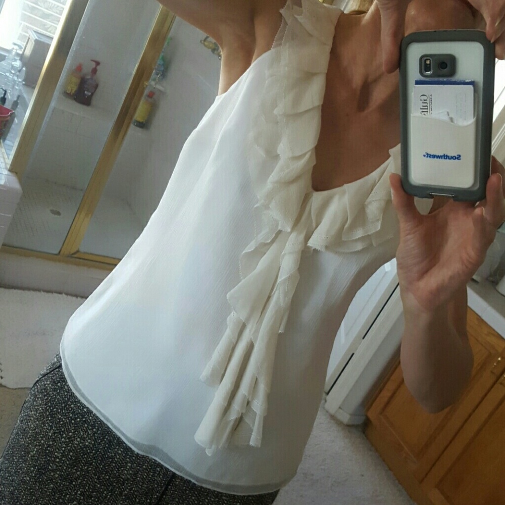 Silk tank top Blouse