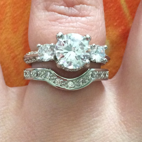 🆕 925 silver wedding set🆕 - Picture 3 of 8