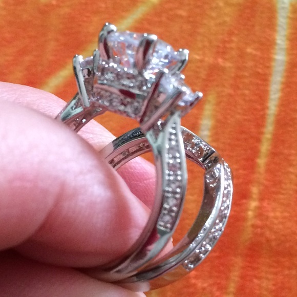 🆕 925 silver wedding set🆕 - Picture 4 of 8