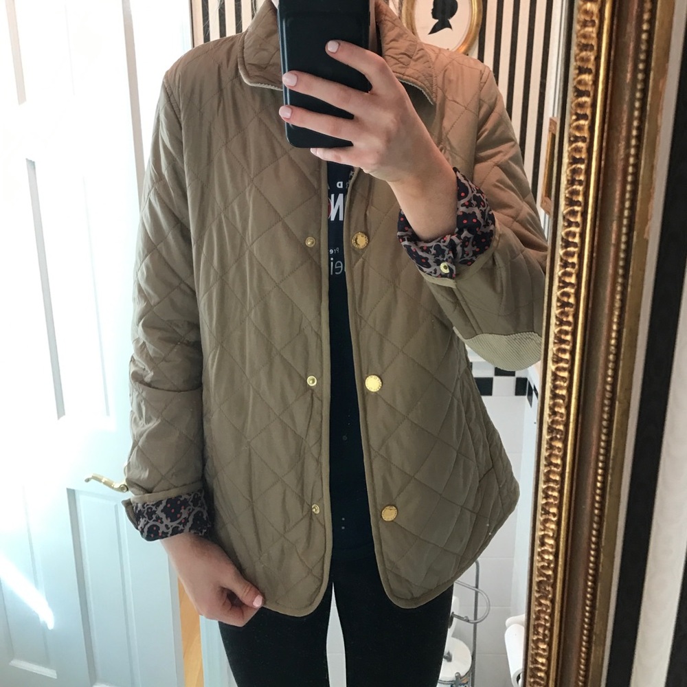 Tan C Wonder quilted jacket