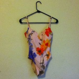 Floral One-Piece Swimsuit