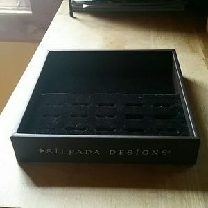 Silpada branded jewelry display box
