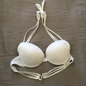 White bathing suit top. NWOT