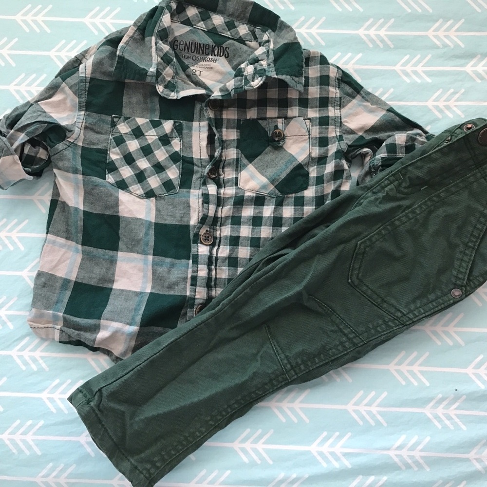 Little boy's outfit 💚