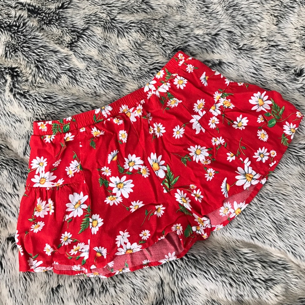 Floral summer shorts
