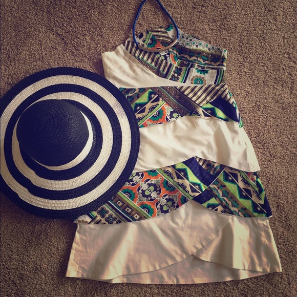 Printed Summer Dress - Picture 1 of 1