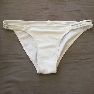 White bathing suit bottom. Never been used