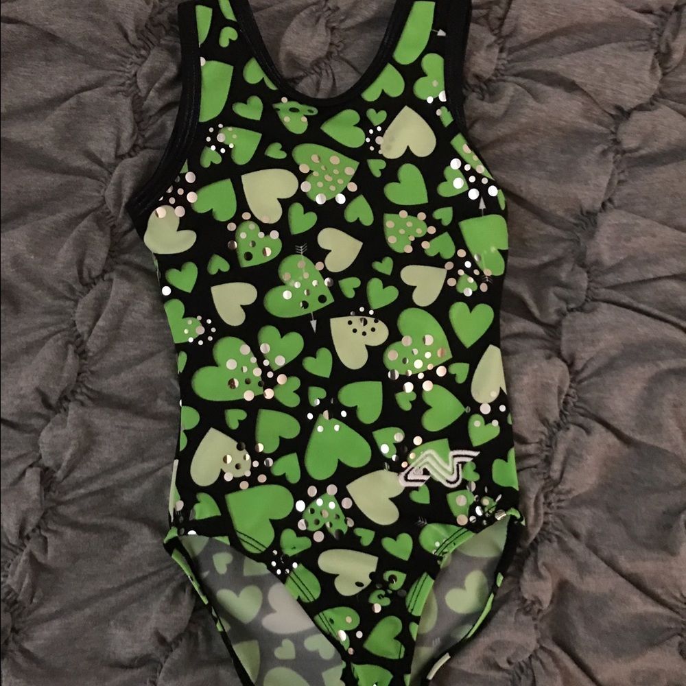 Aerials Gymnastics leotard. CXSmall. Worn once!