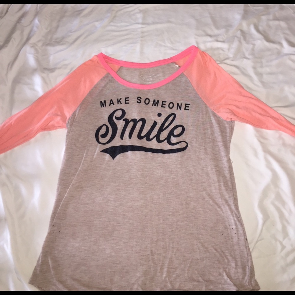 3/4 sleeve AEO shirt