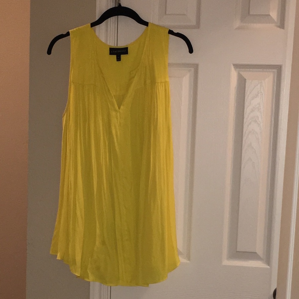 Yellow Flowy Tank