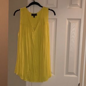 Yellow Flowy Tank