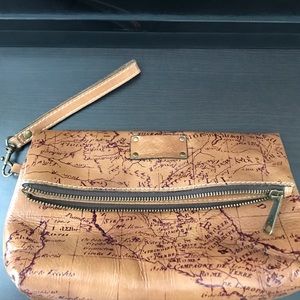 Patricia Nash genuine leather clutch