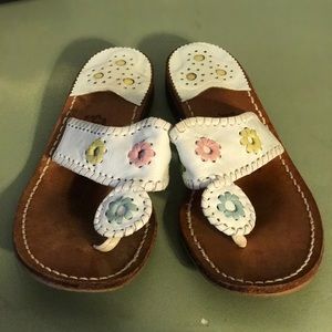 Multi-color Jack Rogers sandals