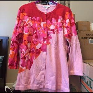 Isaac Mizrahi Live cardigan