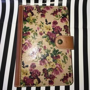 Patricia Nash floral leather A5 planner Agenda
