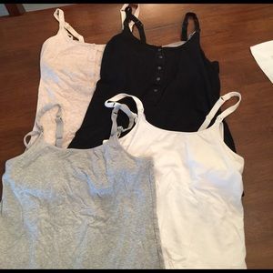 Lot of 4 Large size nursing tanks