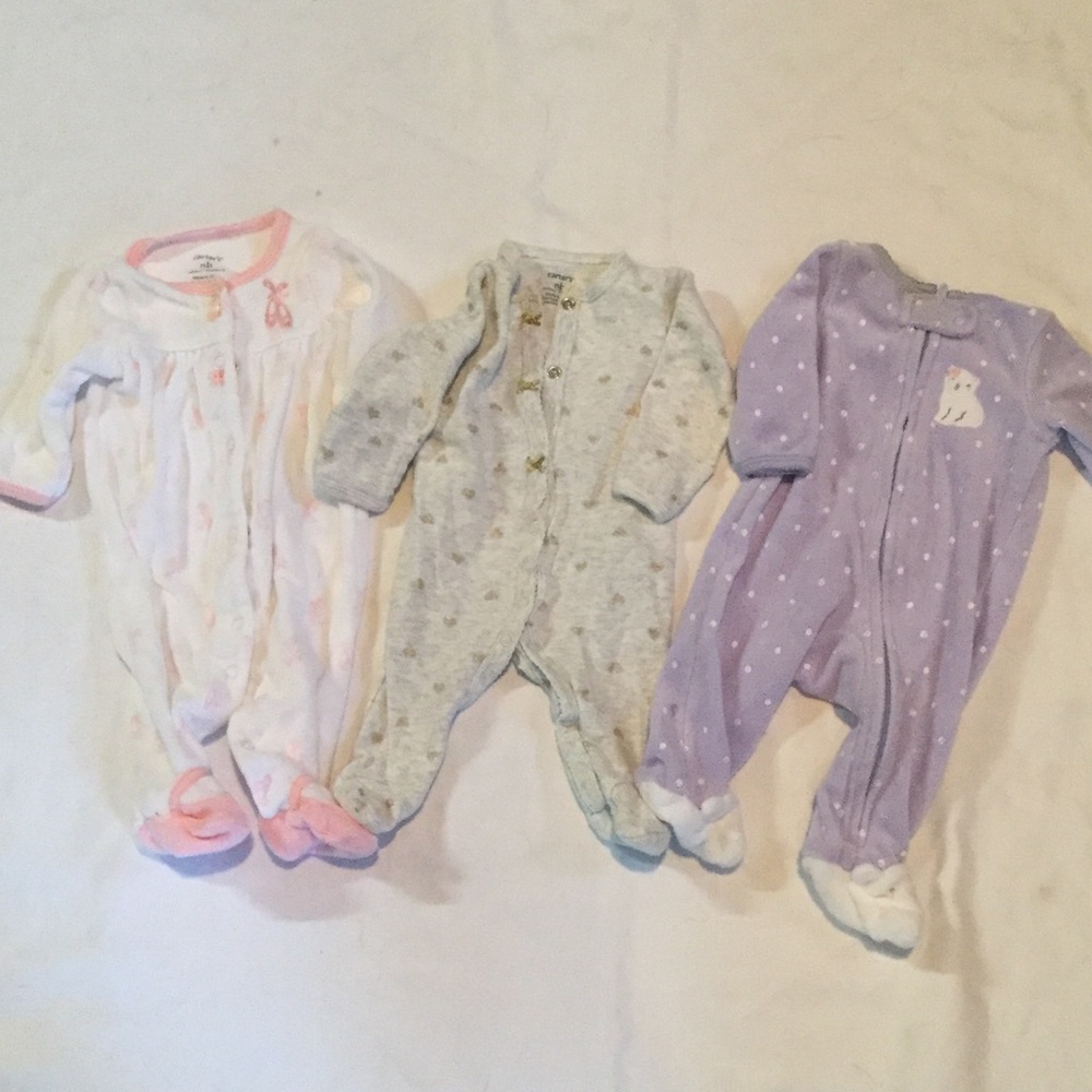 Carters newborn pajamas