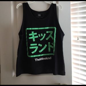 The Weeknd muscle tee