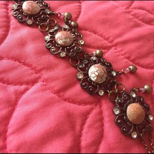 Multi-colored stone bracelet