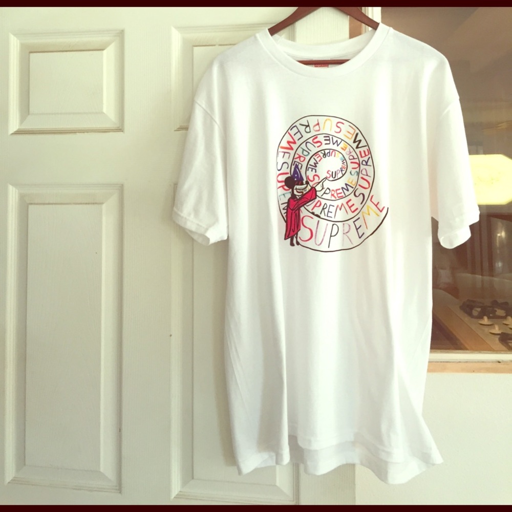 SOLD 🚫 - Supreme Swirl Tee - Spring/Summer 17'