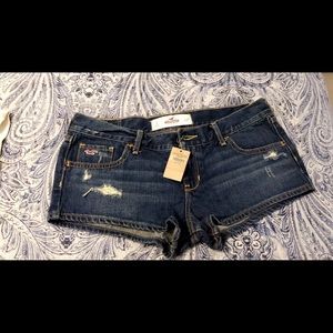 Hollister Destroyed Cutoff Shorts