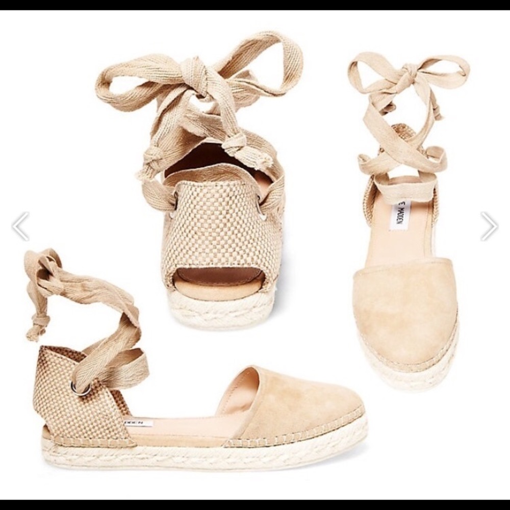Steve Madden "Remmy" Sand colored mocs