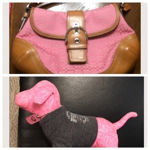 Coach purse & VS puppy