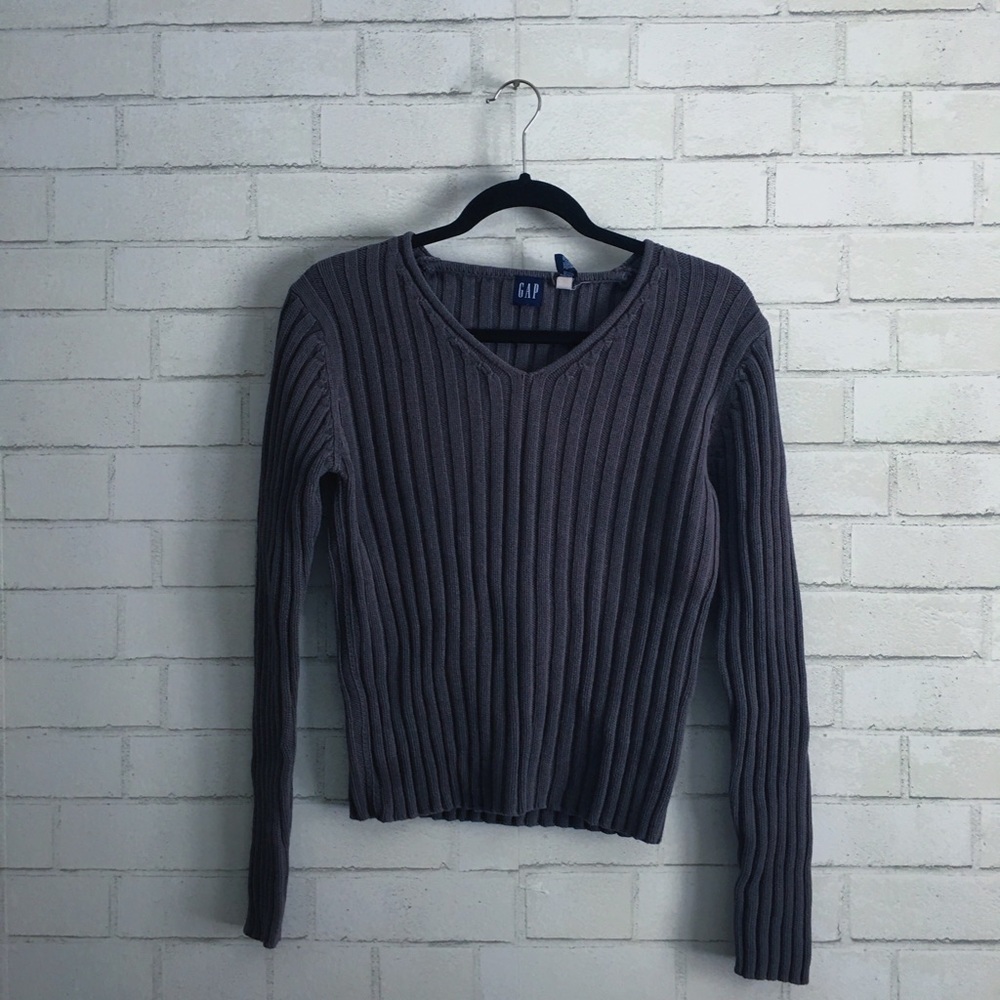 GAP Dark Grey Knit Sweater