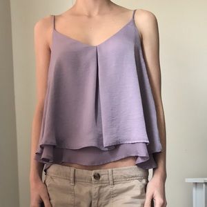 Purple Dressy Camisole