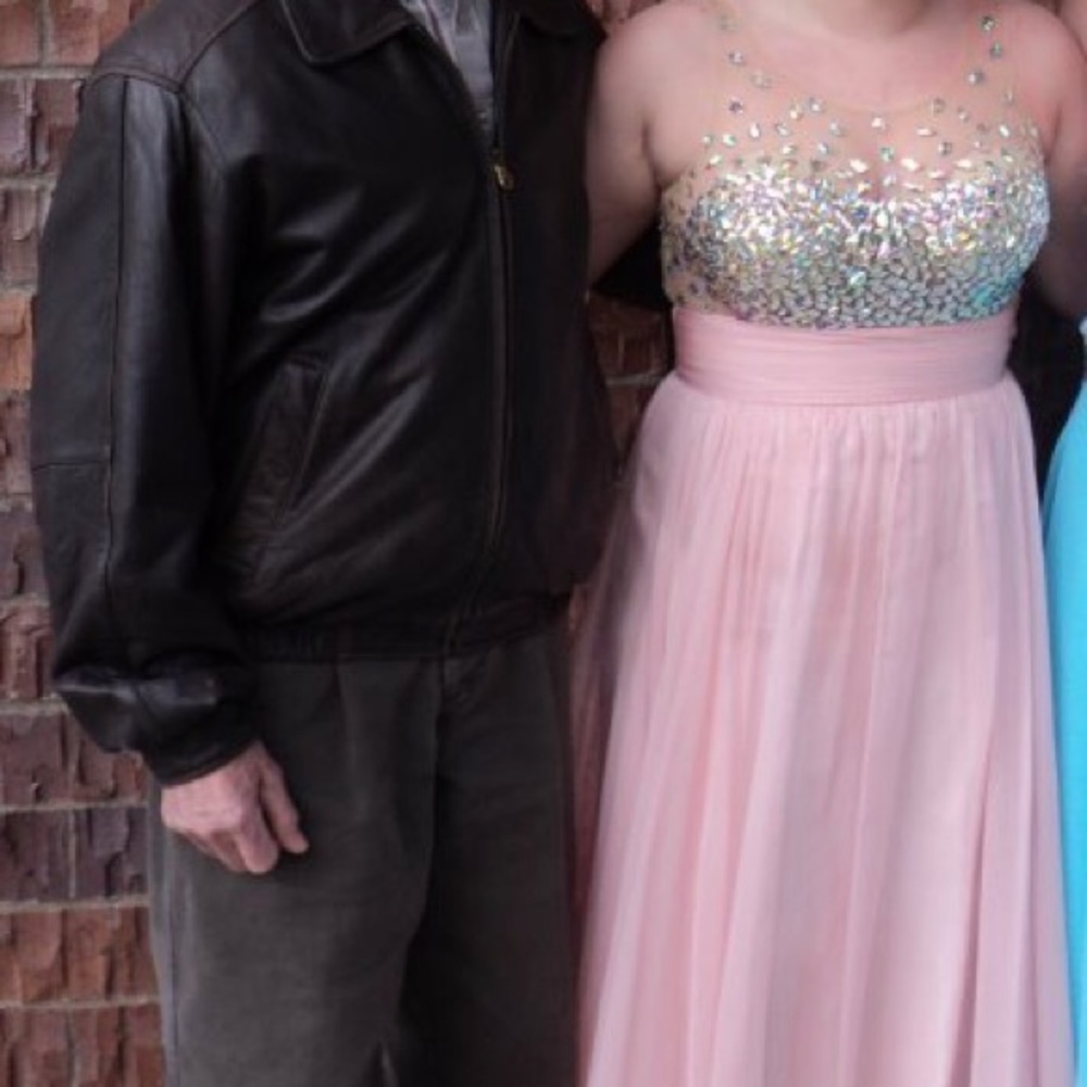 Light Pink Formal dress #prom