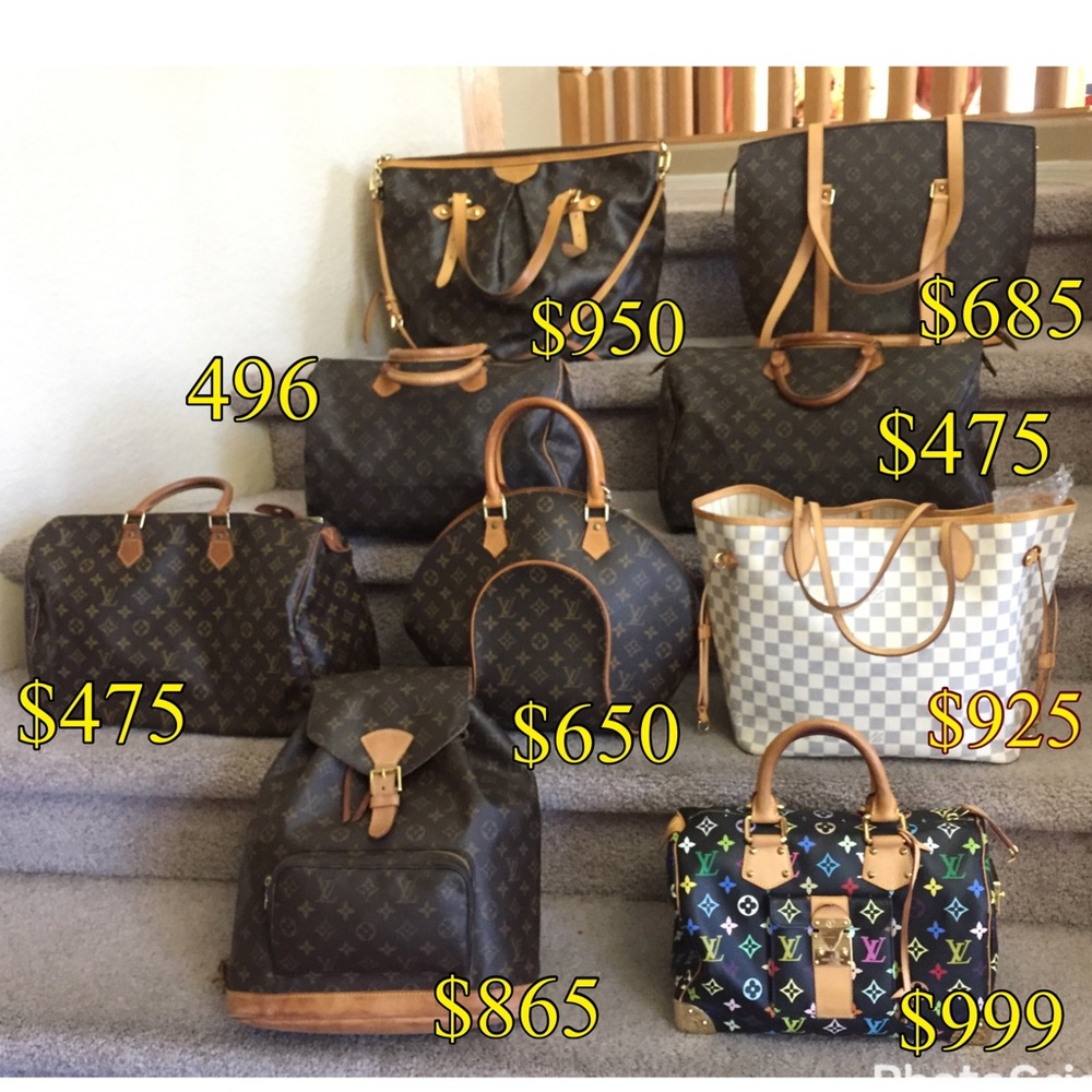 Authentic Louis Vuitton Collections