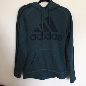 Grey adidas hoodie/ sweatshirt